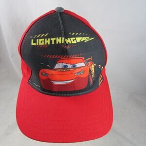 Cars 2 Lightning McQueen Hat Strapback Disney Movie Pixar Cap 2011
